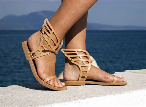 hermes wings sandals